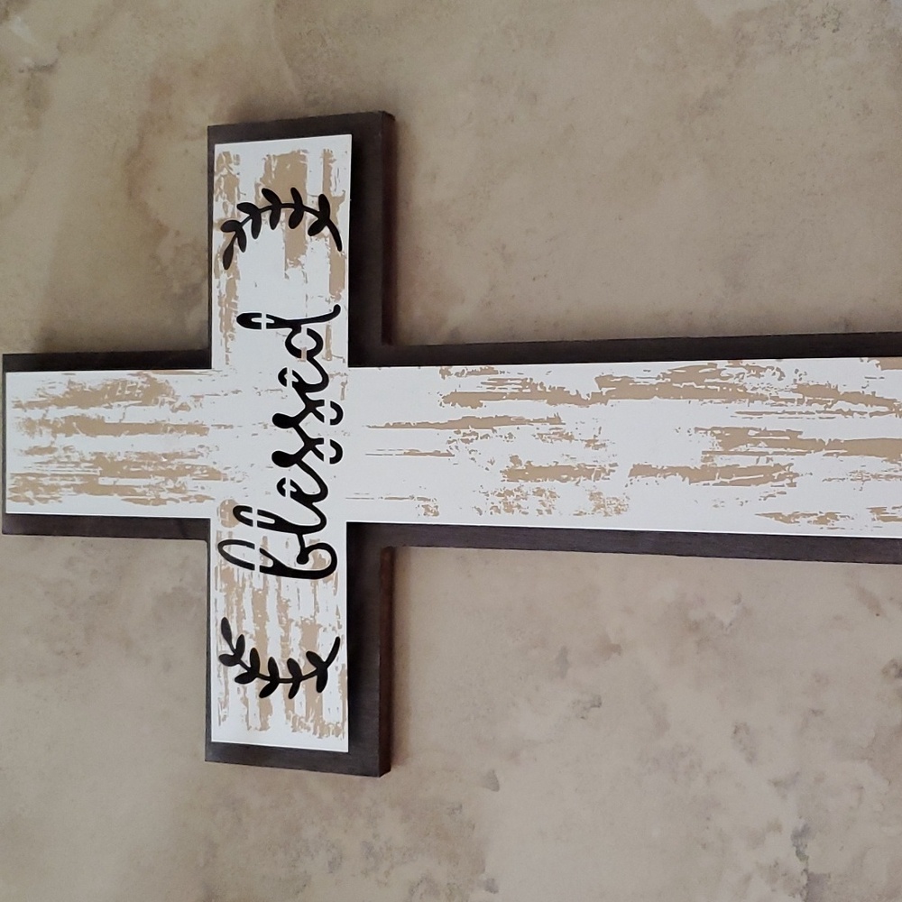 3D Blessed Cross